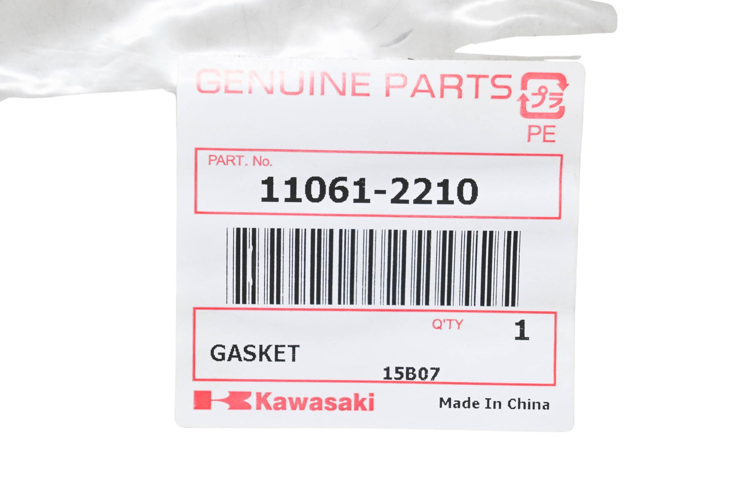 New OEM Kawasaki 11061-2210 Gasket NOS