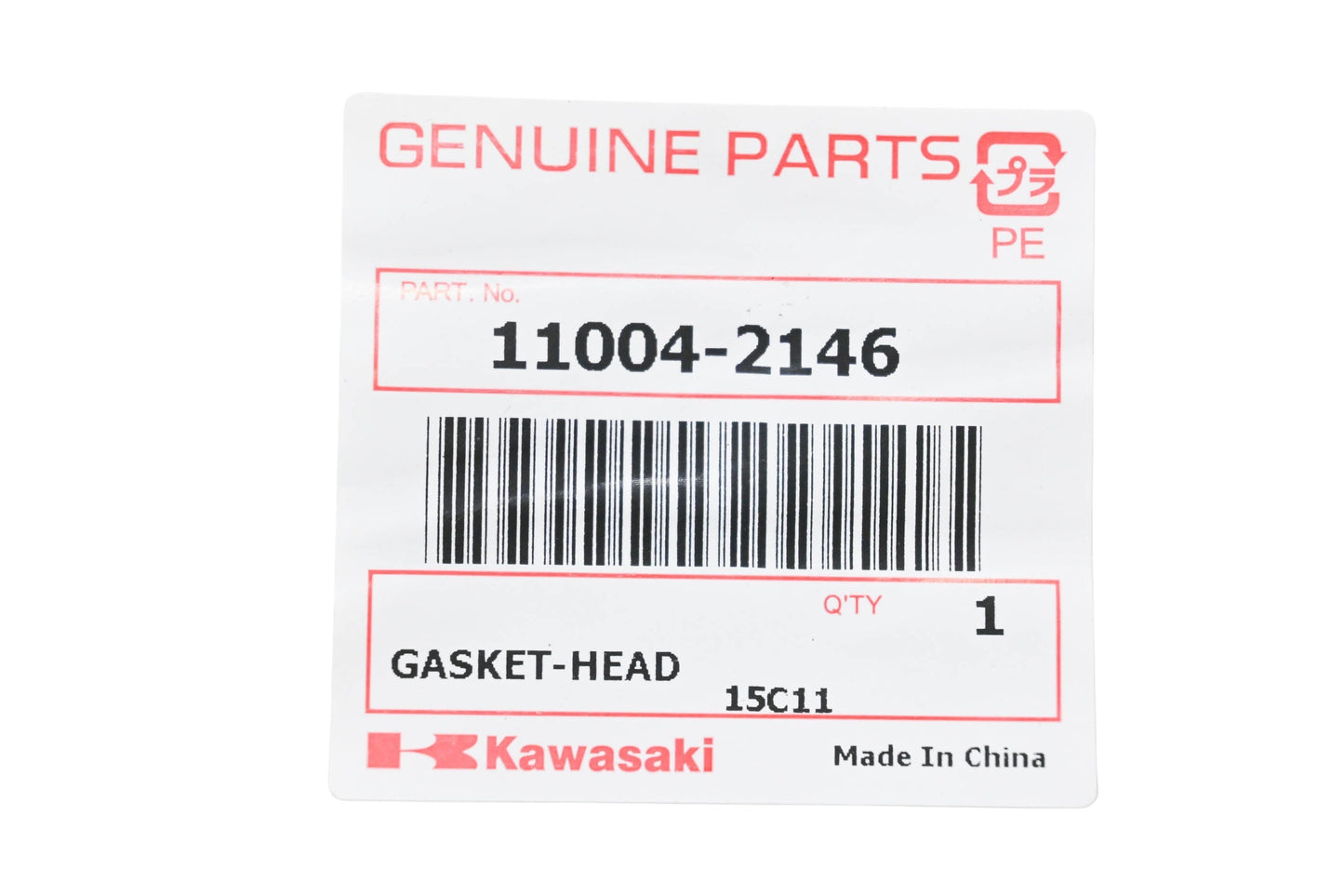 New OEM Kawasaki 11004-2146 Head Gasket NOS