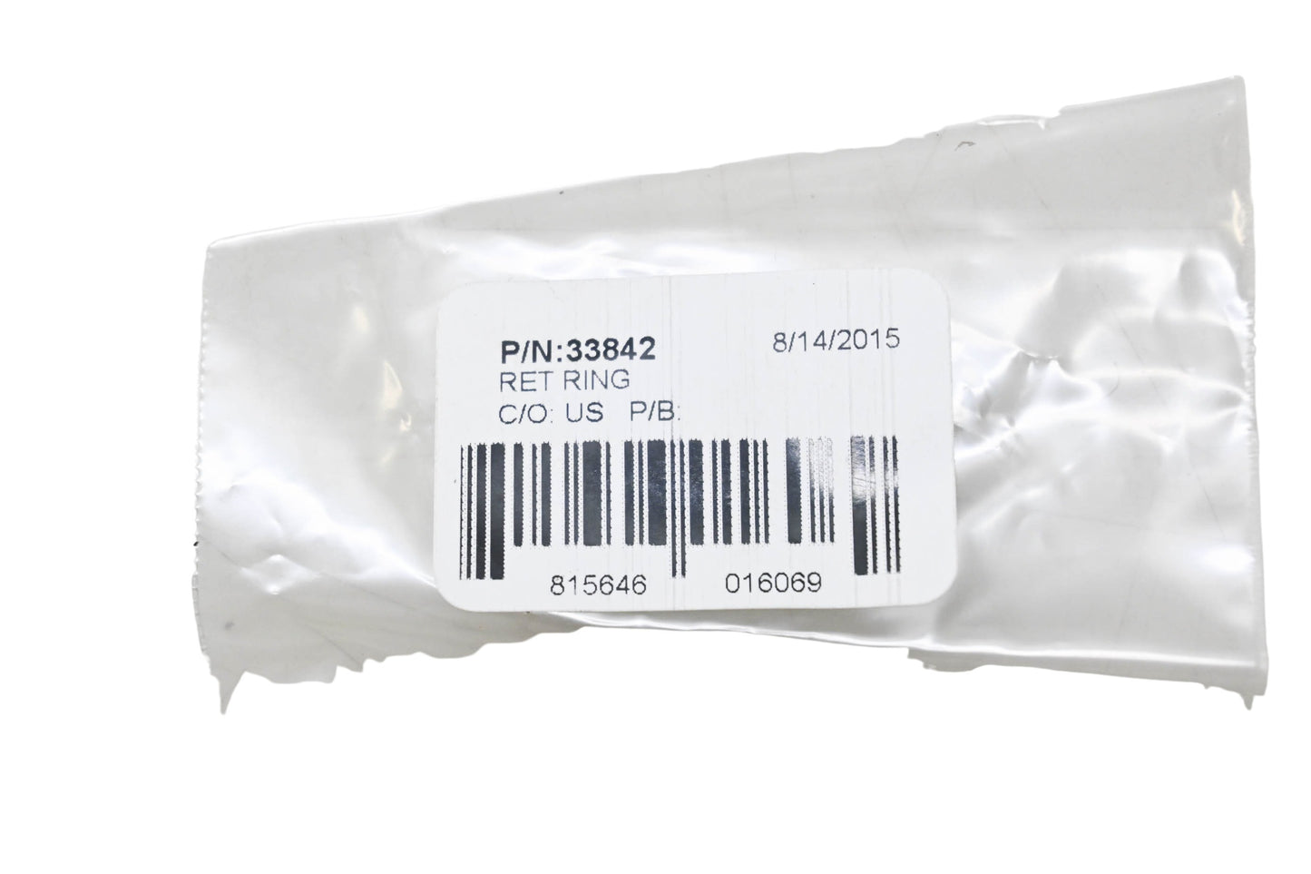 New OEM Tecumseh 33842 Retaining Rings Qty 2 NOS