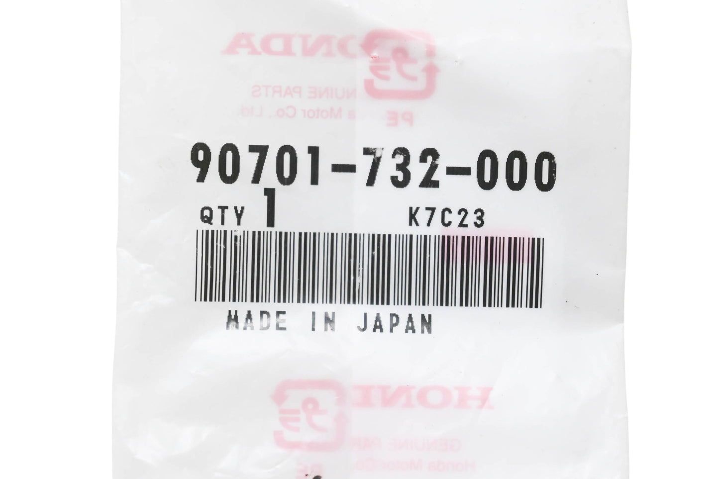 New OEM Honda 90701-732-000 Pin NOS