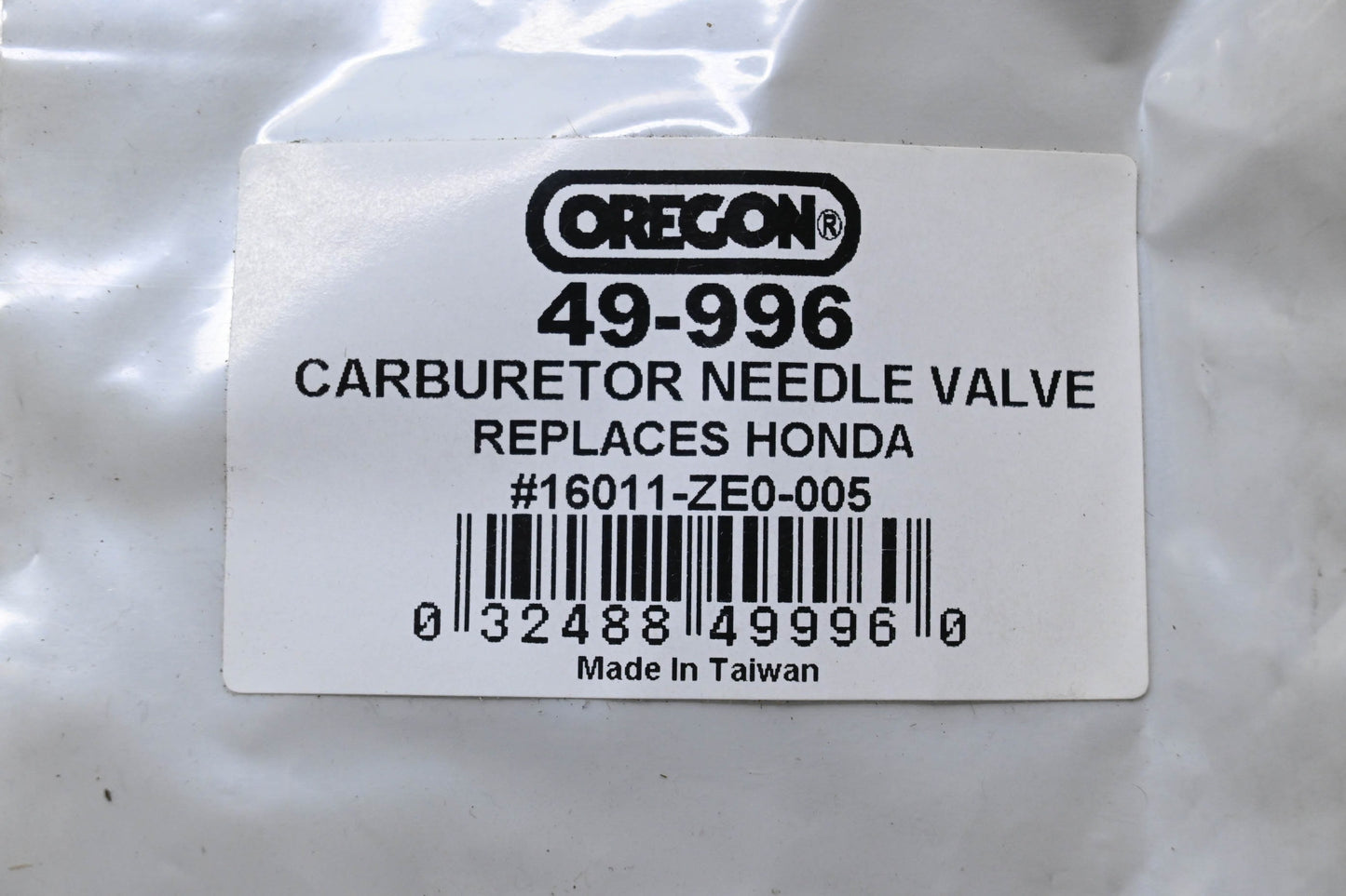 Oregon 49-996, 16011-ZE0-005 Carburetor Needle Valve NOS