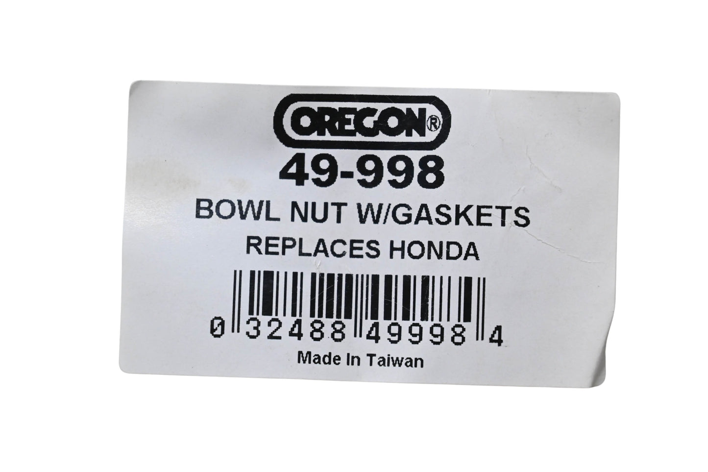 Oregon 49-998 Bowl Nut & Gaskets NOS