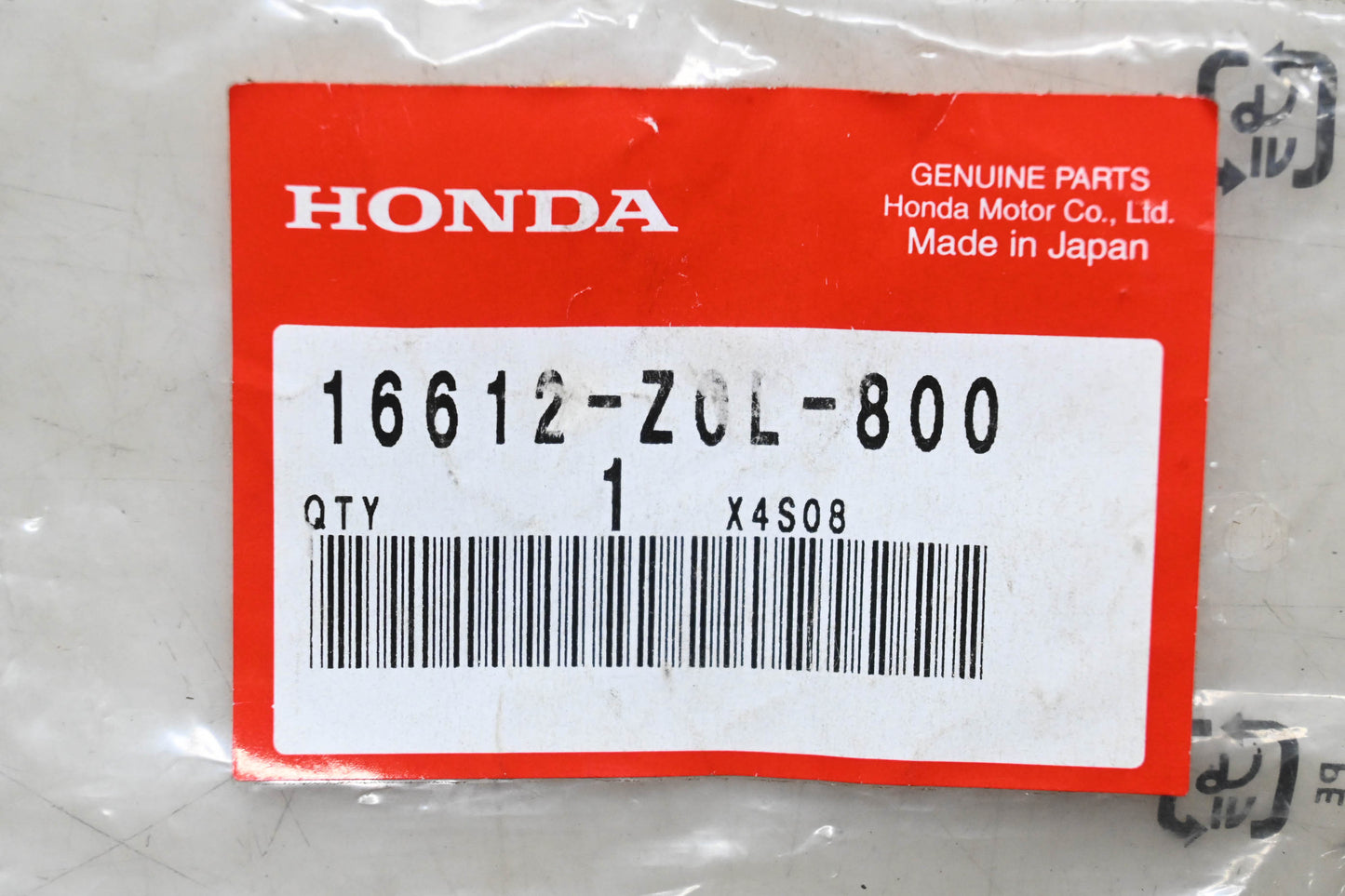 New OEM Honda 16612-Z0L-800 Choke Lever NOS