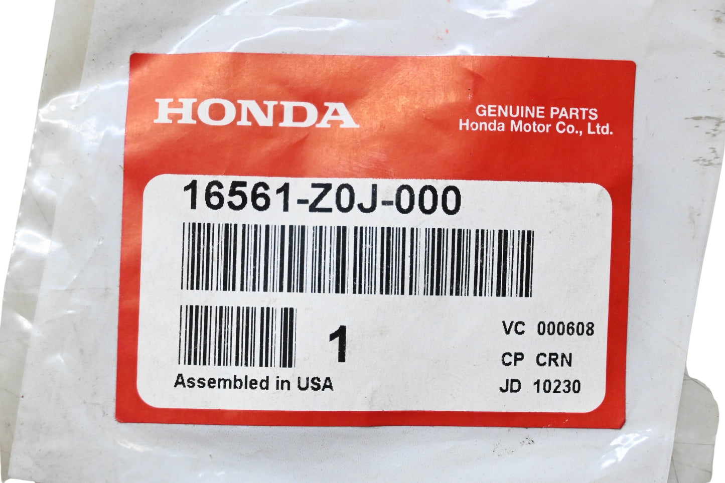 New OEM Honda 16561-Z0J-000 Governor Spring NOS