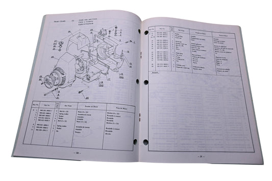 Kioritz Corporation 898 599-0033 2 Echo Chain Saw Parts Catalog CS-60S