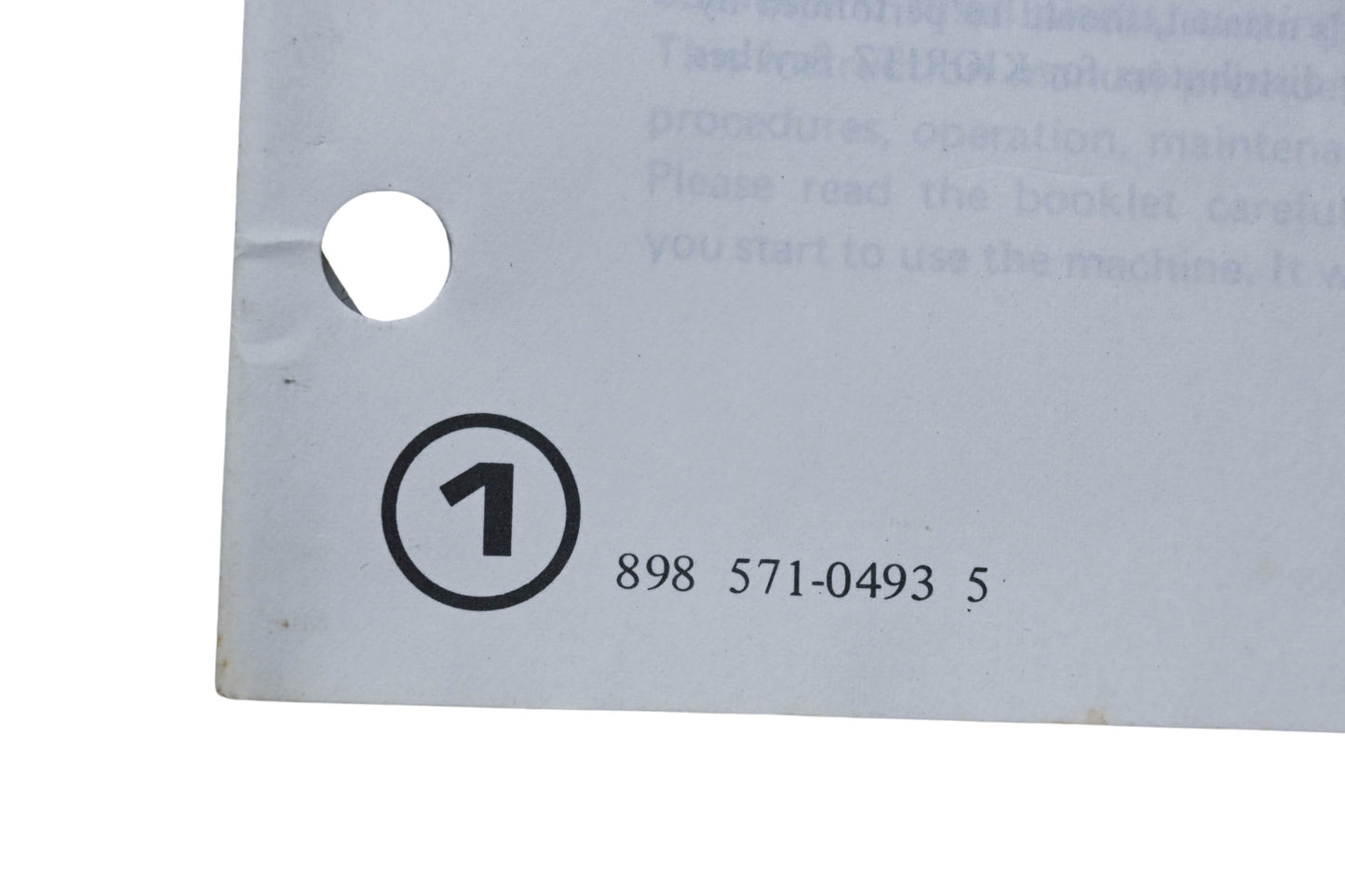 Kioritz Corporation 898 571-0493 5 Kioritz Power Scythe Operator's Manual SRM-302ADX