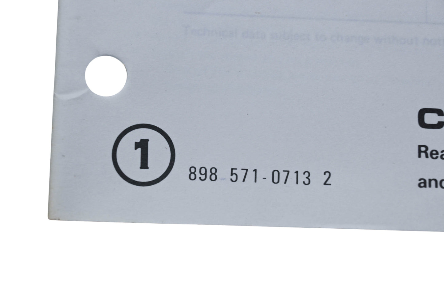 Kioritz Corporation 898 571-0713 2 Kioritz Power Scythe Operator's Manual RM-303E