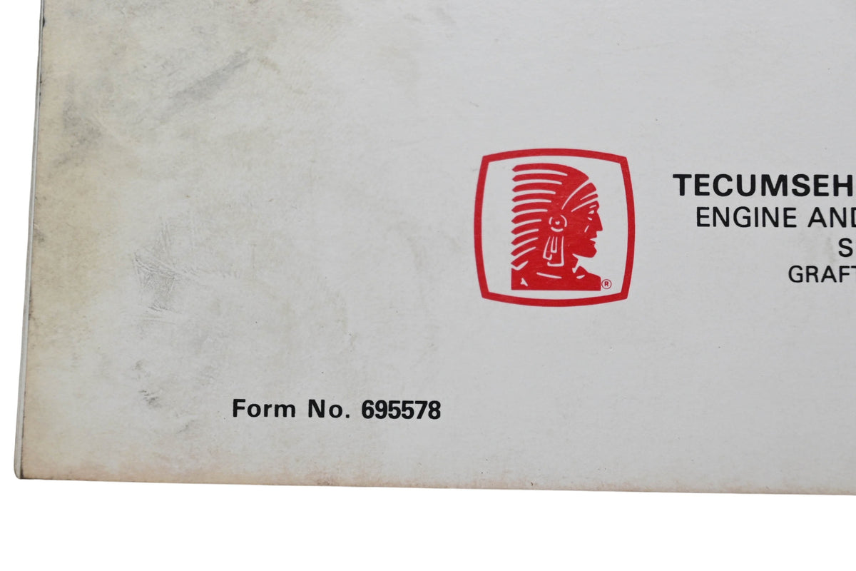 OEM Tecumseh 695578 Vector Mechanic's Handbook