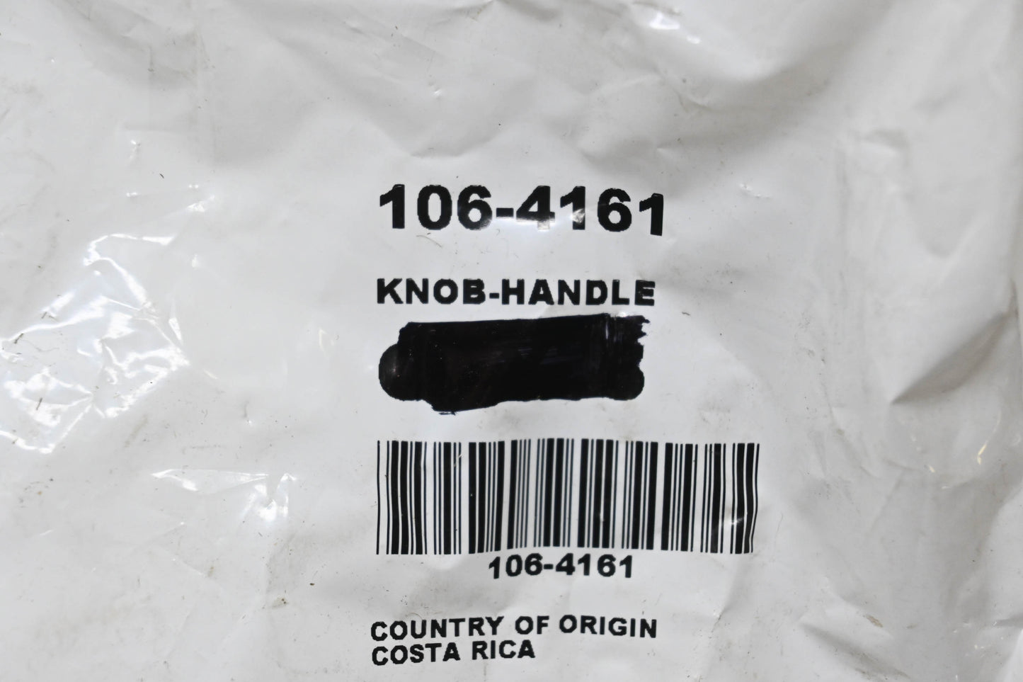 Toro 106-4161 Handle Knob NOS