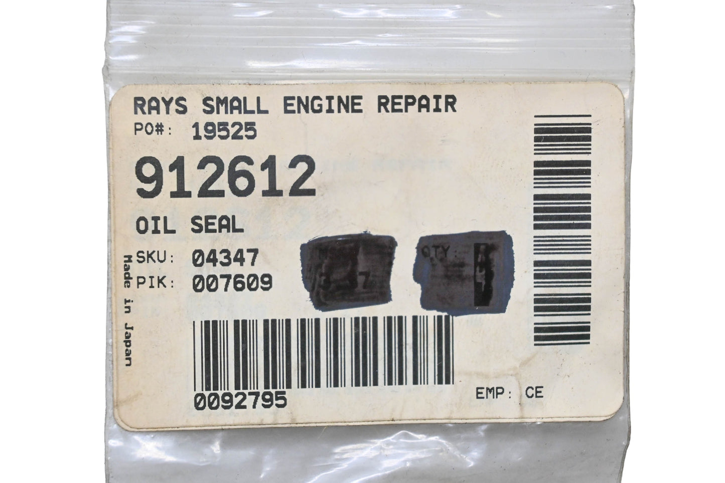 NOK 912612 Oil Seal NOS