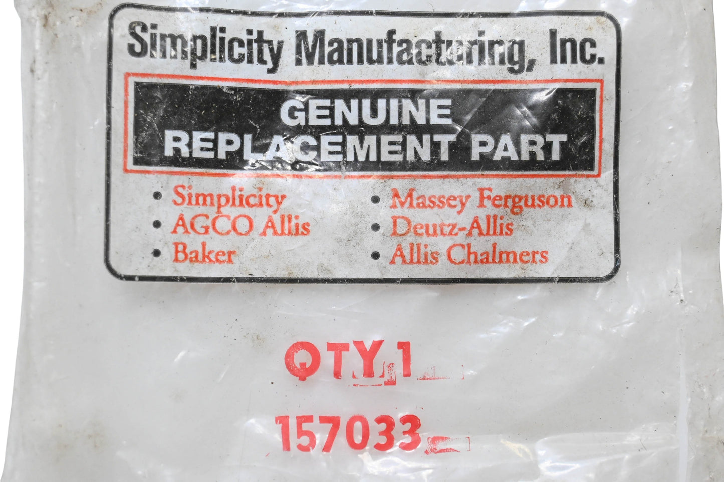 Simplicity 157033 Strip Bearing NOS