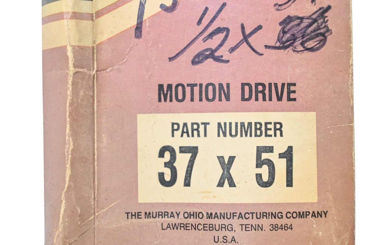 Murray 37X51 Motion Drive Belt NOS