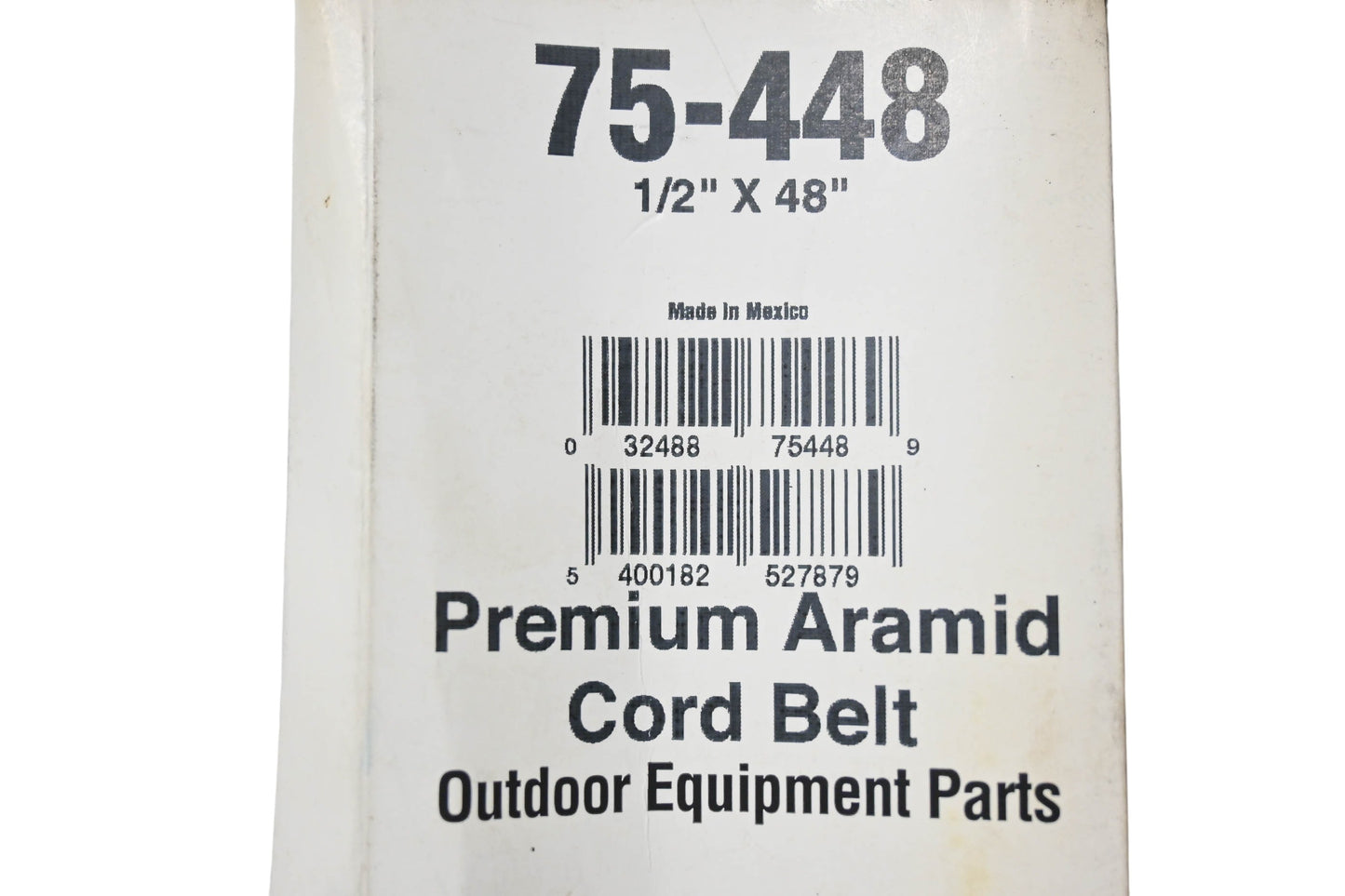 Oregon 75-448 Premium Aramid Cord Belt 1/2" x 48" NOS