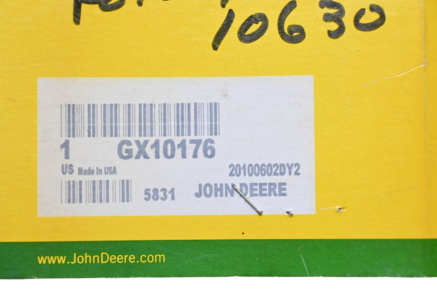New OEM John Deere GX10176 Belt NOS
