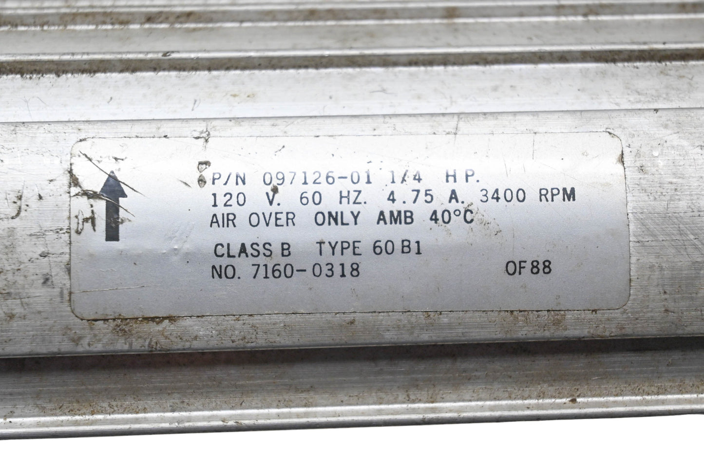 Reddy Heater 097126-01 Motor NOS