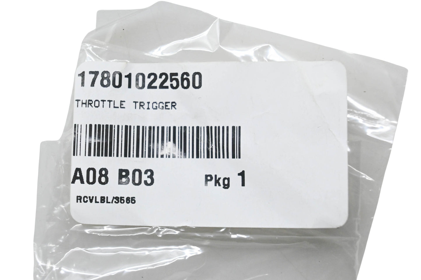 New OEM Echo 17801022560 Throttle Trigger NOS