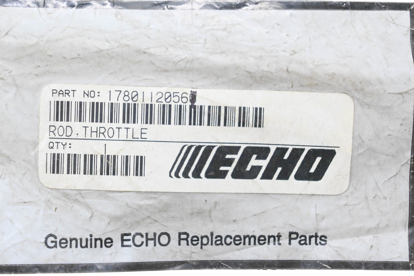 New OEM Echo 17801120560, 17801120561 Throttle Rod NOS