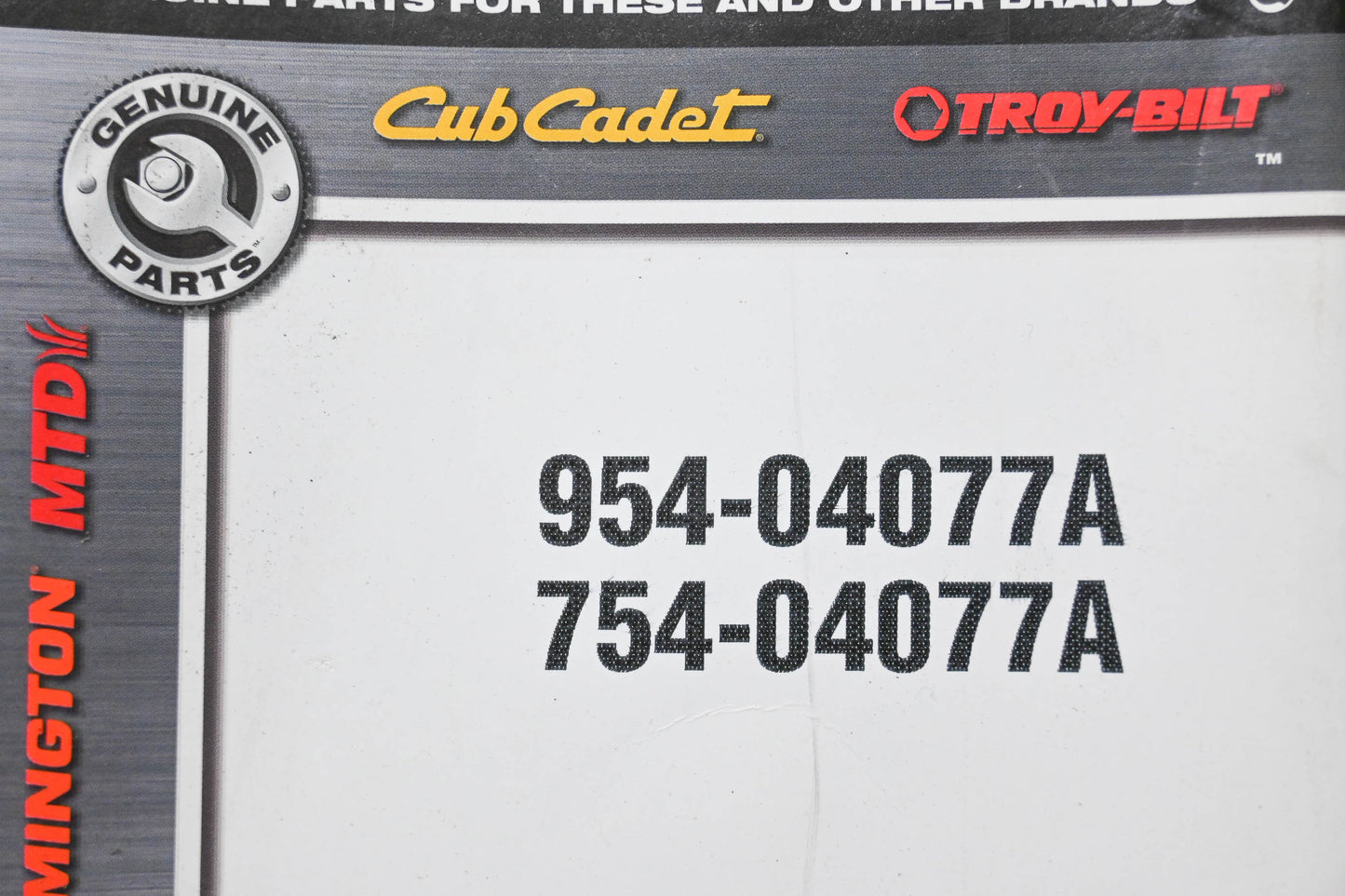 Genuine Parts 954-04077A, 754-04077A Belt NOS
