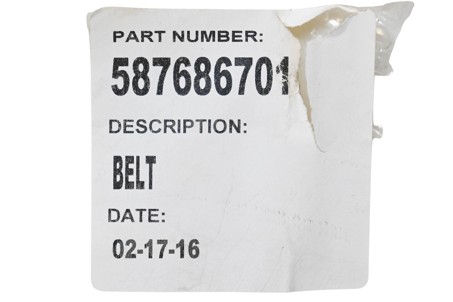 New OEM Husqvarna 587686701 Optibelt Belt NOS