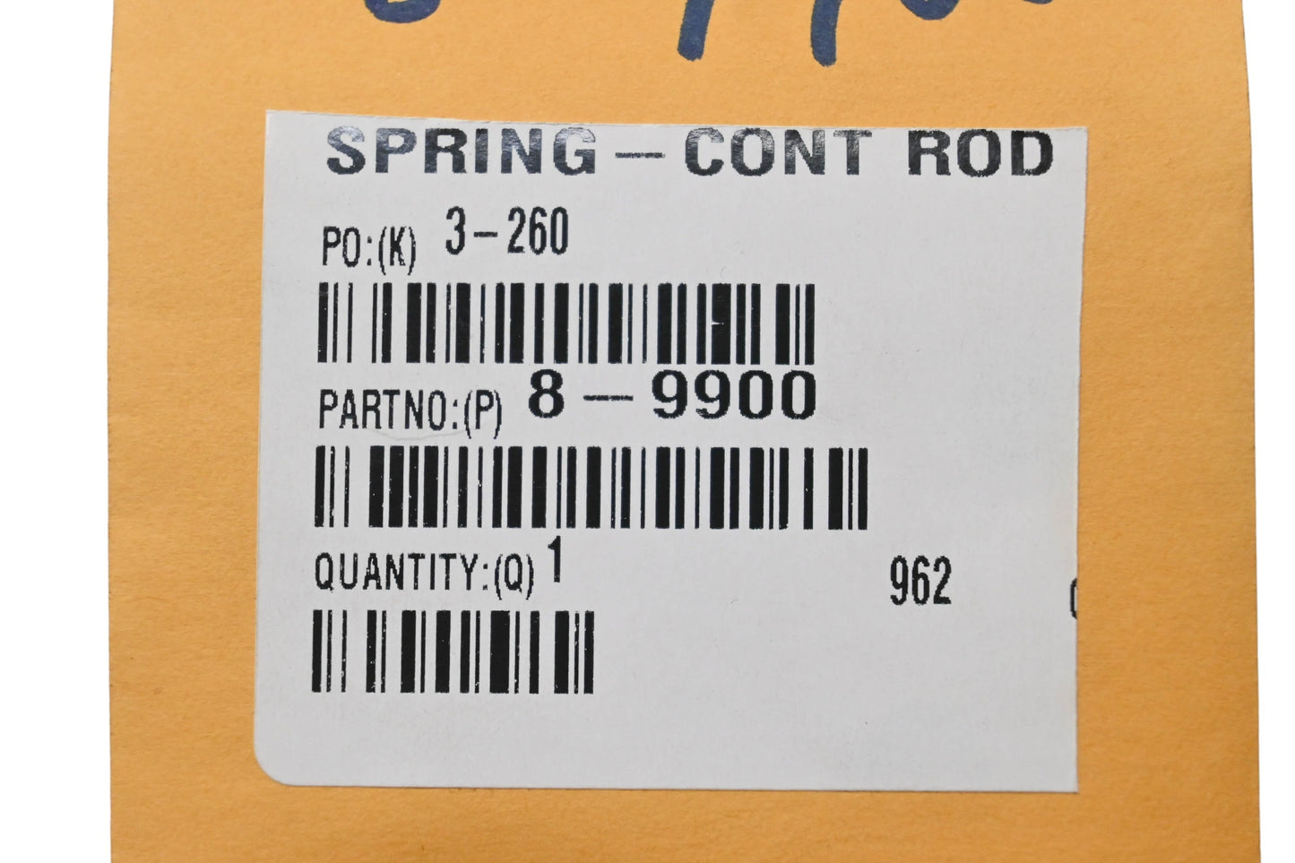 Toro 8-9900 Spring NOS