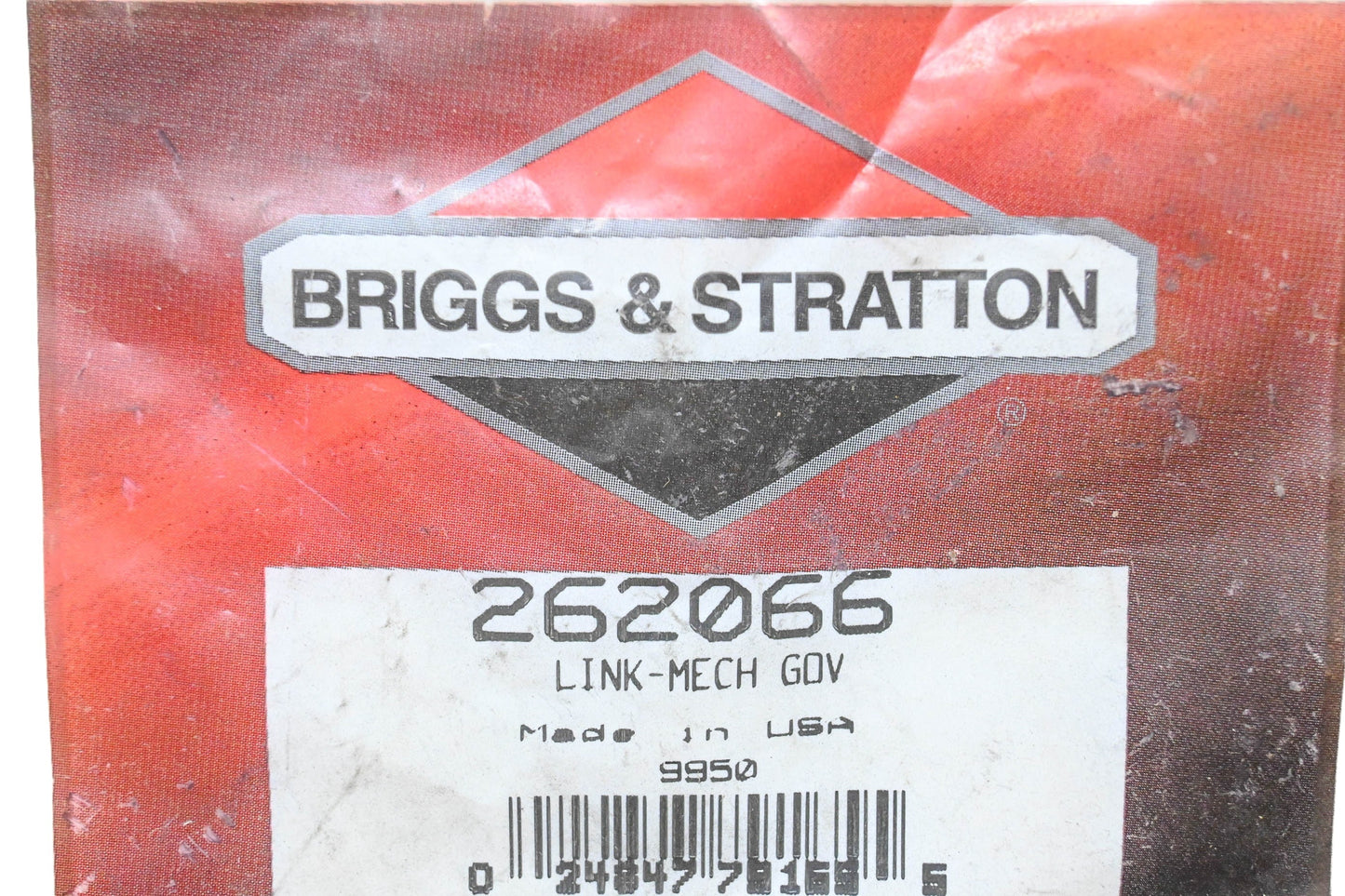 New OEM Briggs & Stratton 262066 Mechanical Governor Link NOS