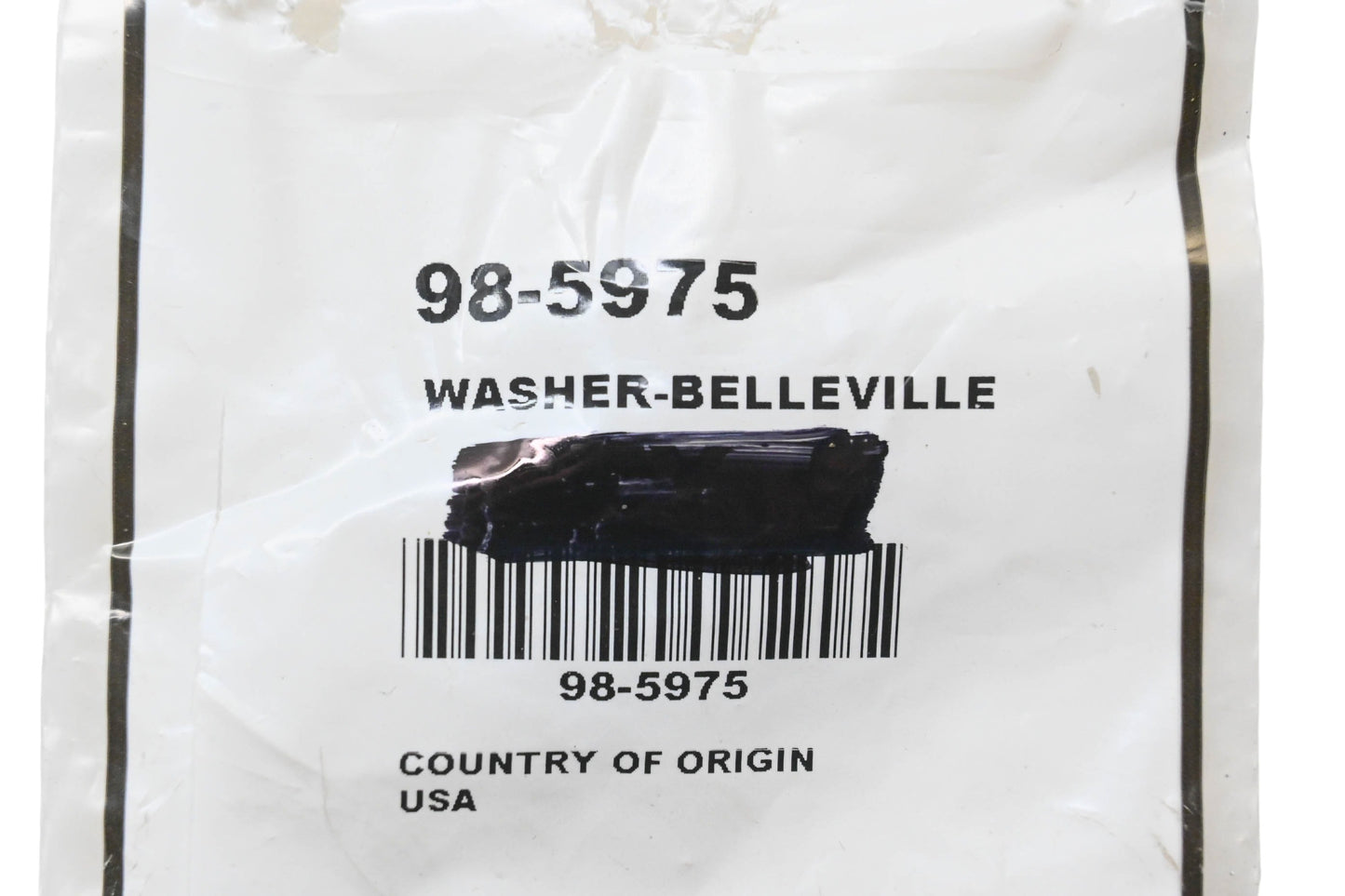 Toro 98-5975 Belleville Washer NOS