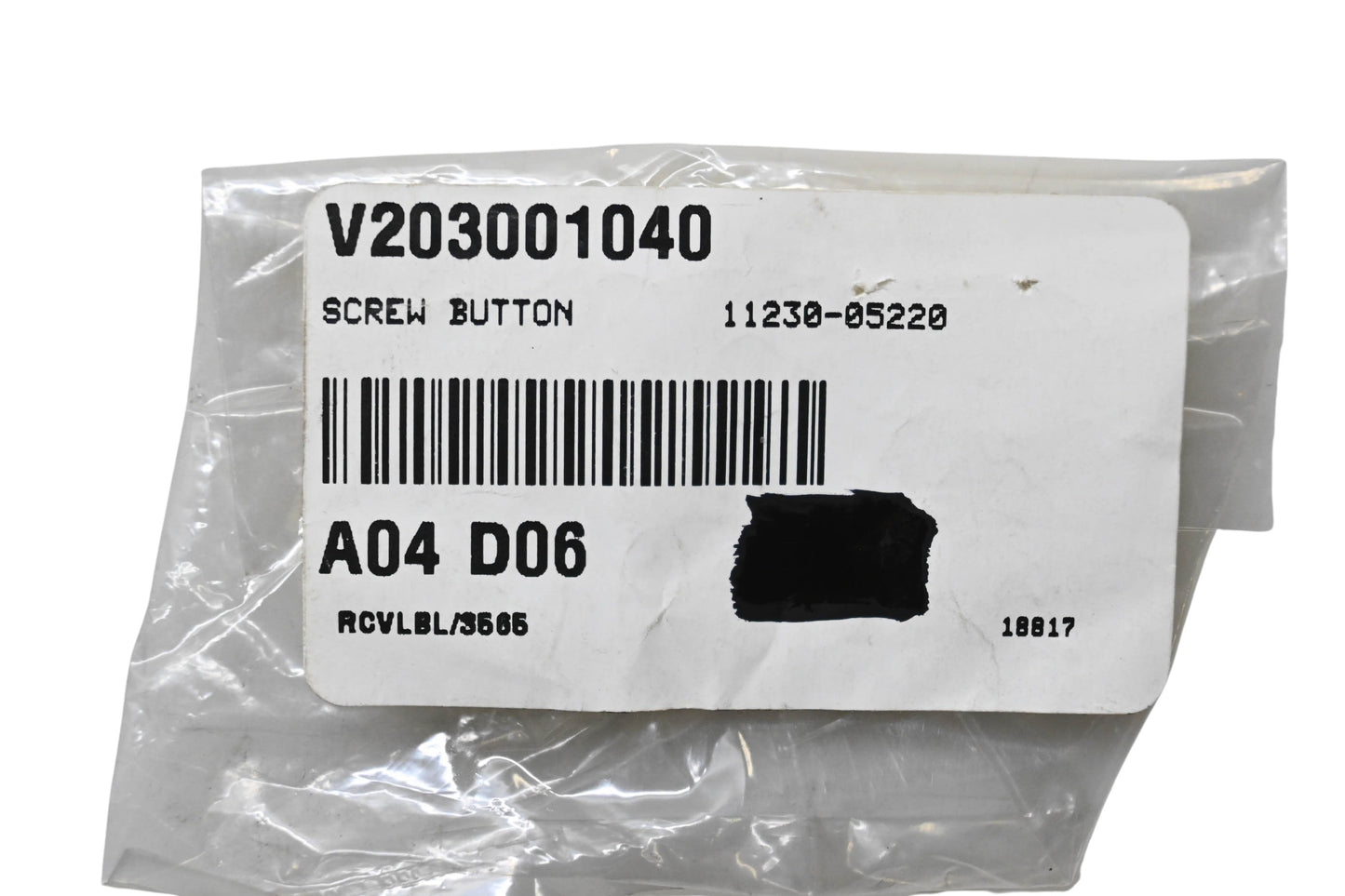 New OEM Echo V203001040, 11230-05220 Button Screws Qty 4 NOS