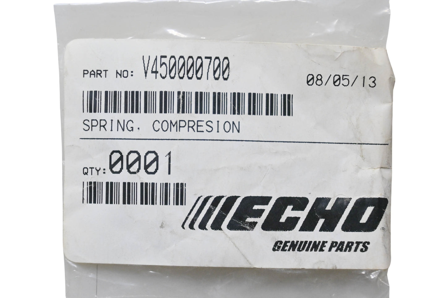 New OEM Echo V450000700 Compression Spring NOS