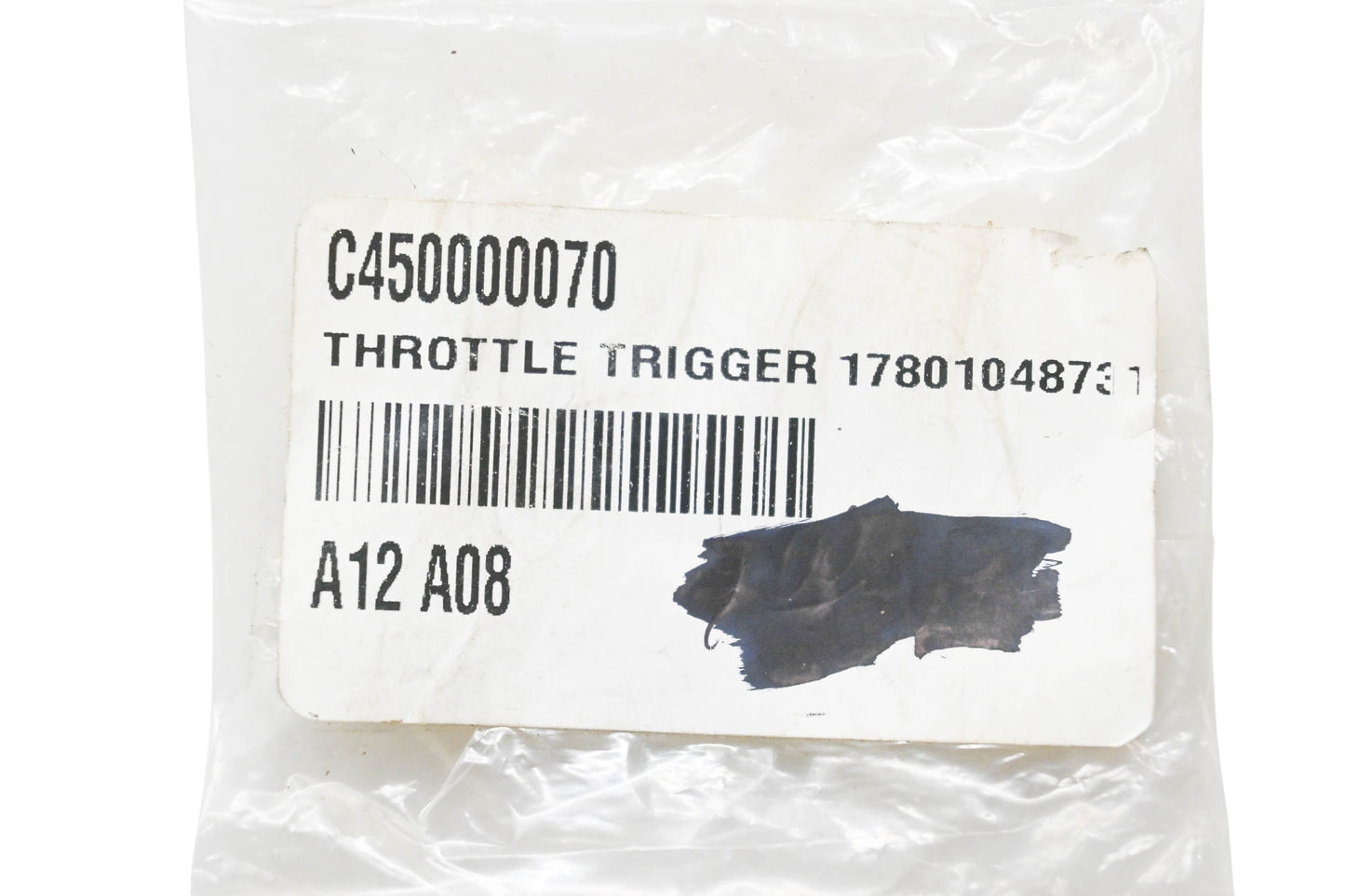 New OEM Echo C450000070 Throttle Trigger NOS