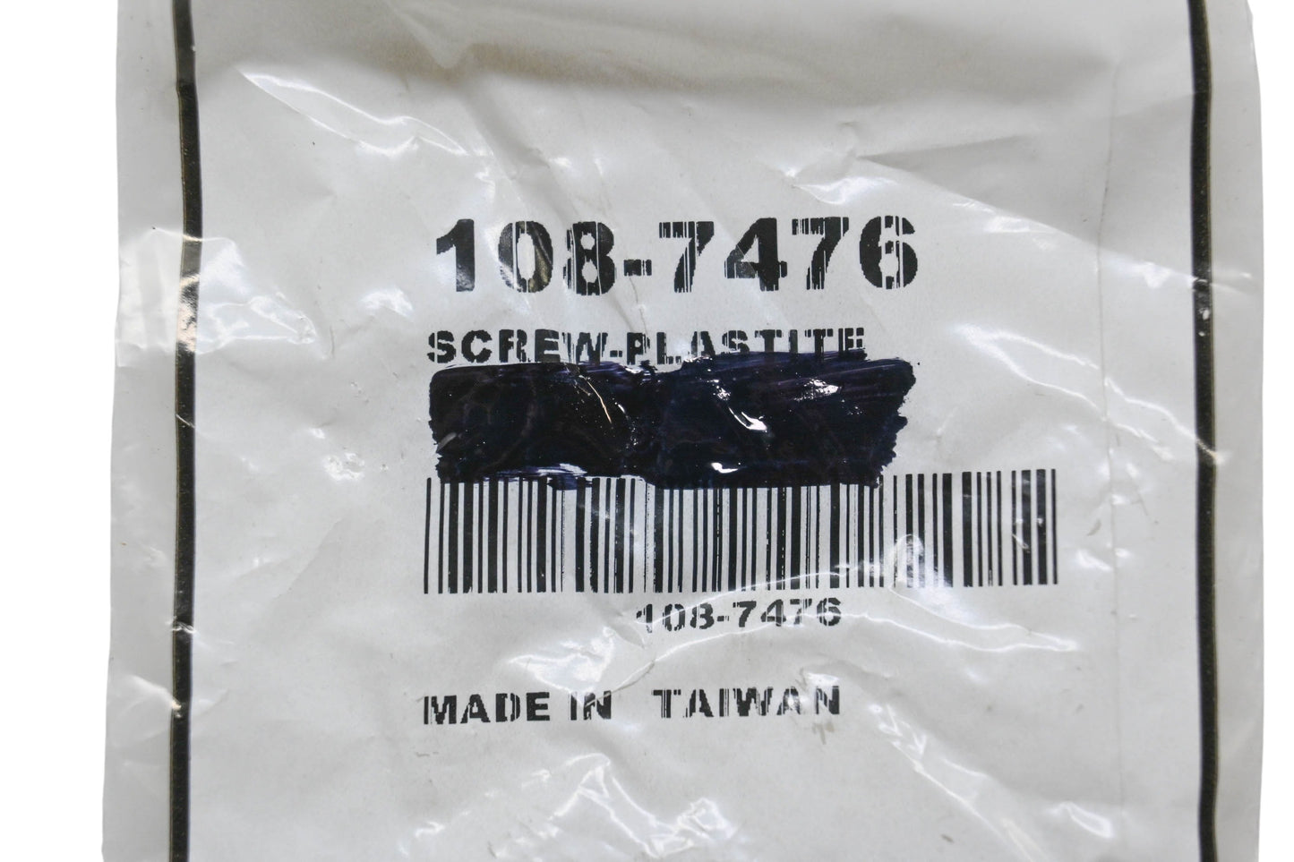 Toro 108-7476 Plastite Screw Qty 2 NOS
