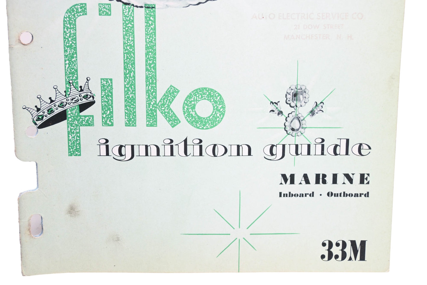 Filko 33M 1961 Marine Inboard Outboard Ignition Guide