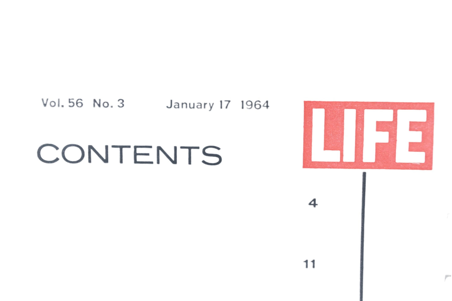 LIFE DK026-17 January 17, 1964 Magazine