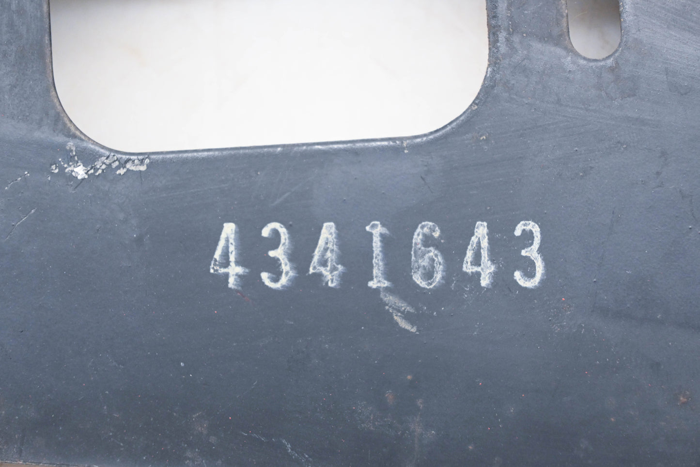 Chrysler 4341643 Righthand Side Drain Trough Panel NOS