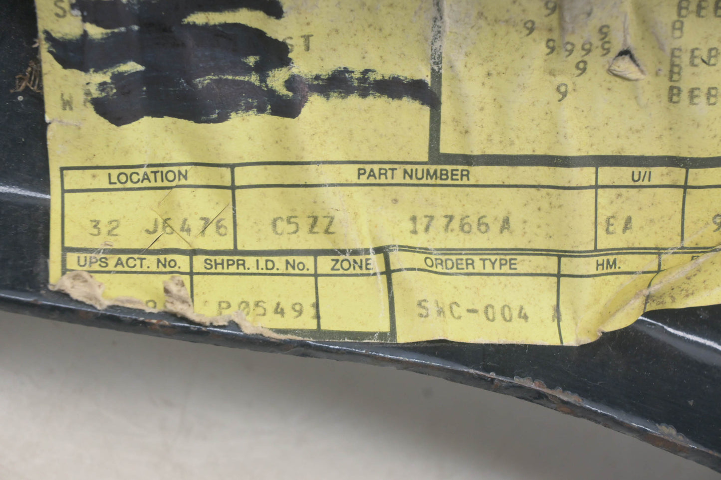 New OEM Ford C5ZZ-17766A Righthand Front Bumper Inner Arm Bracket NOS