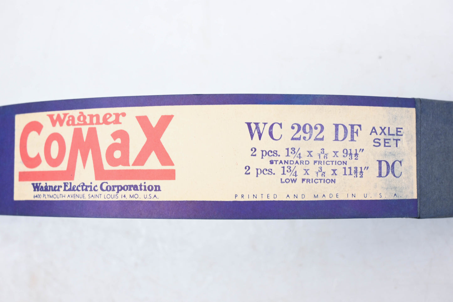 Wagner WC292DF, WC 292 DF Brake Lining Kit NOS