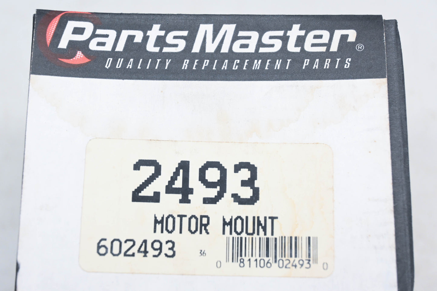 Parts Master 2493, 602493 Motor Mount NOS