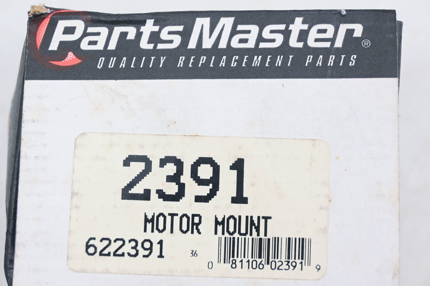 Parts Master 2391, 622391 Motor Mount NOS