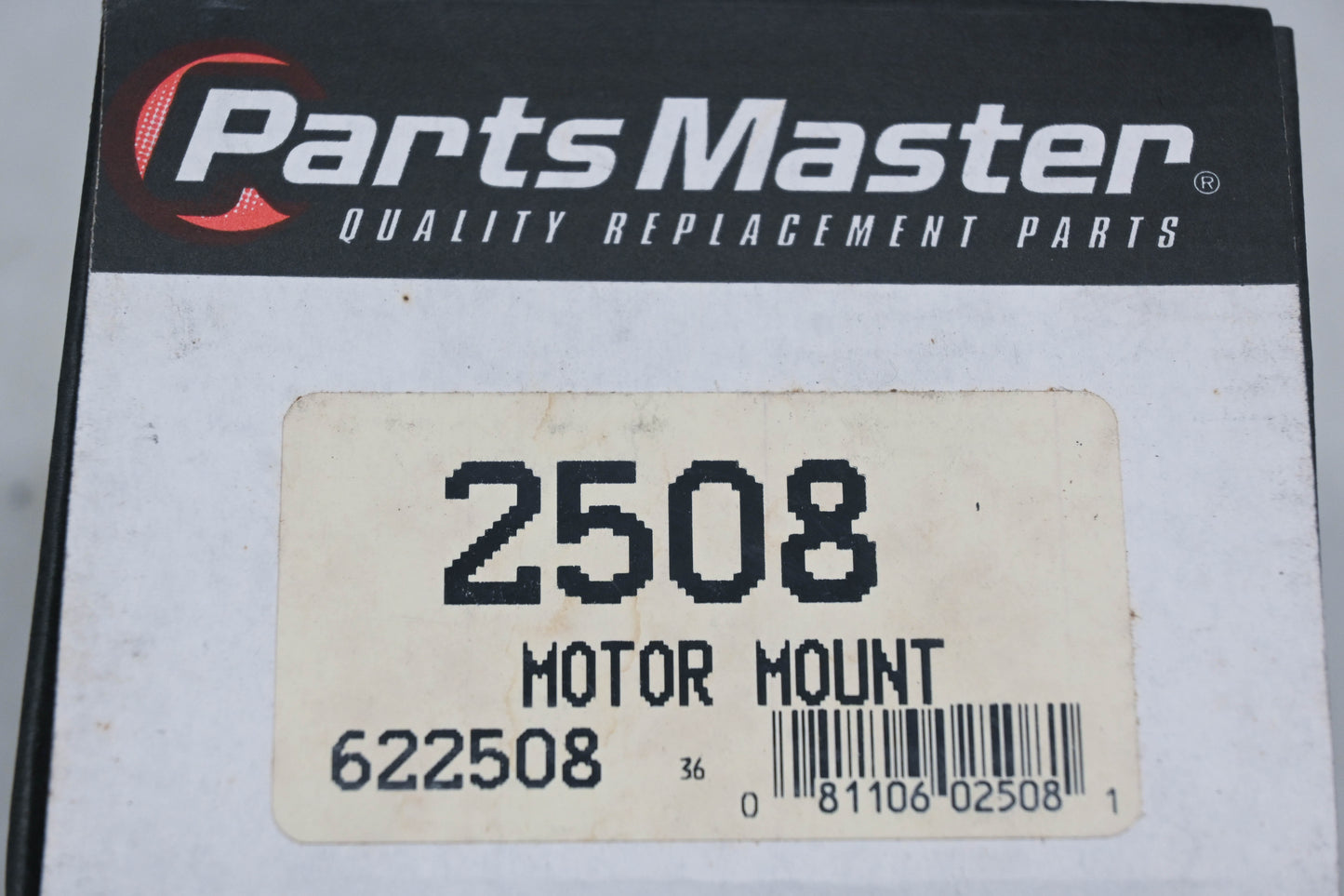 Parts Master 2508, 622508 Motor Mount NOS