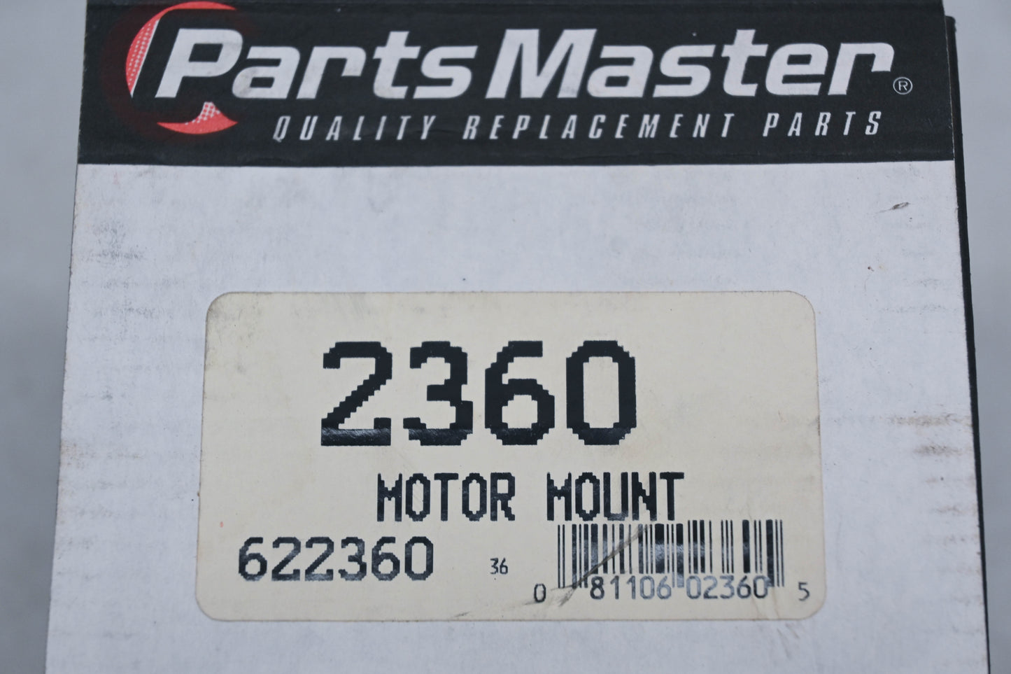 Parts Master 2360, 622360 Motor Mount NOS