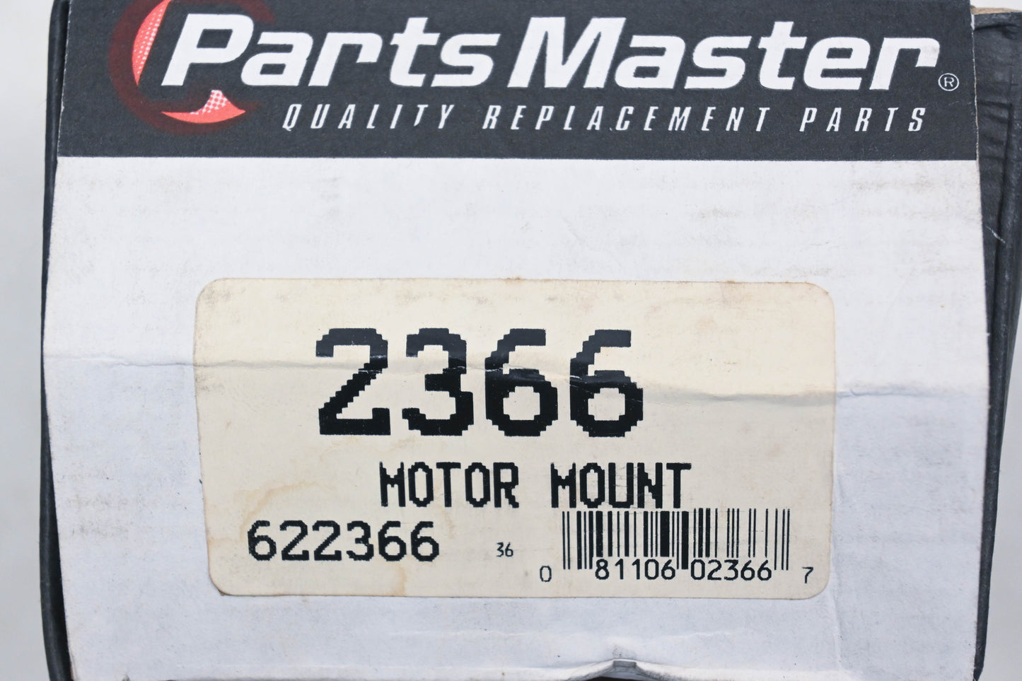 Parts Master 2366, 622366 Motor Mount NOS