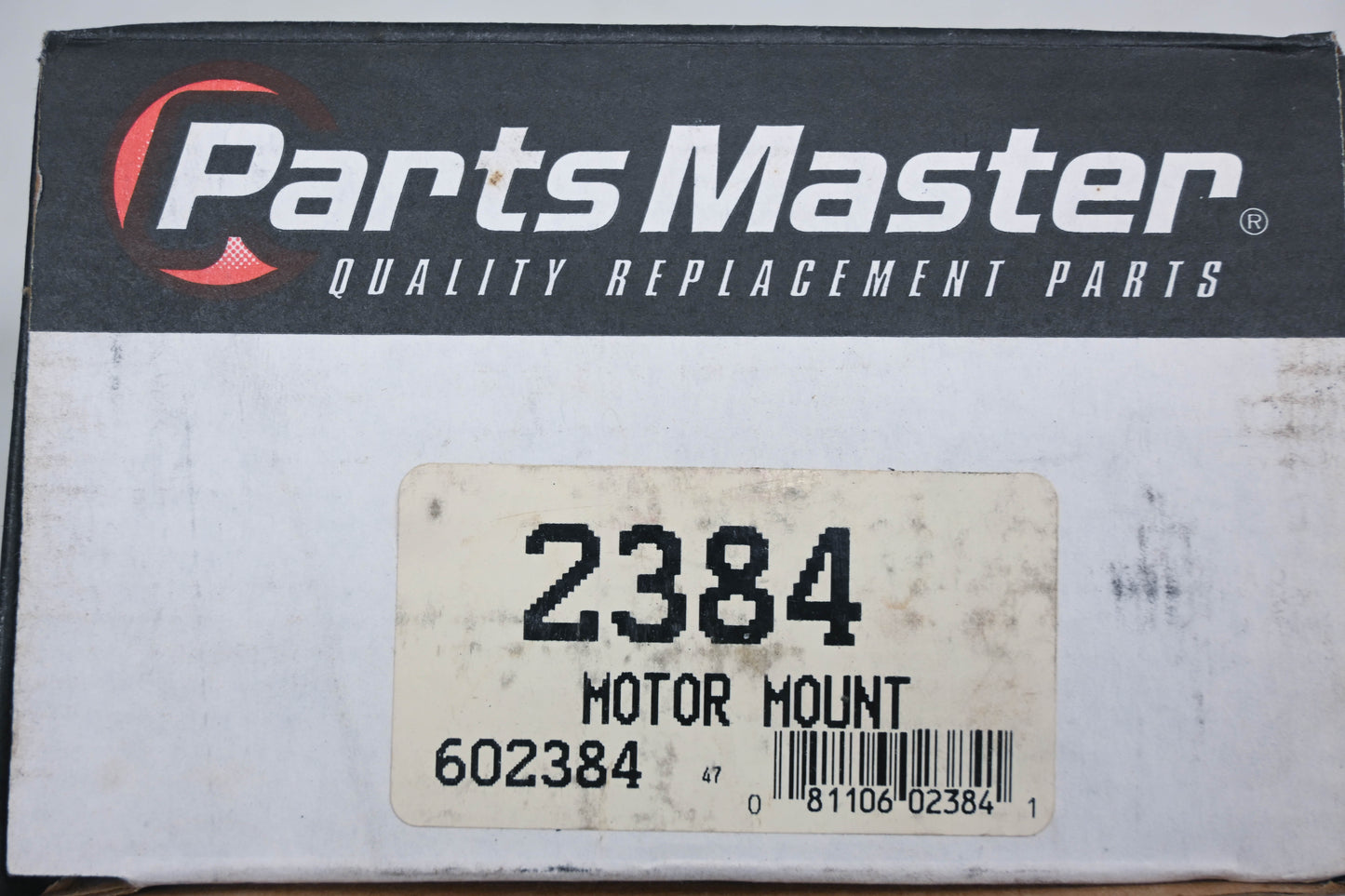 Parts Master 2384, 602384 Motor Mount NOS