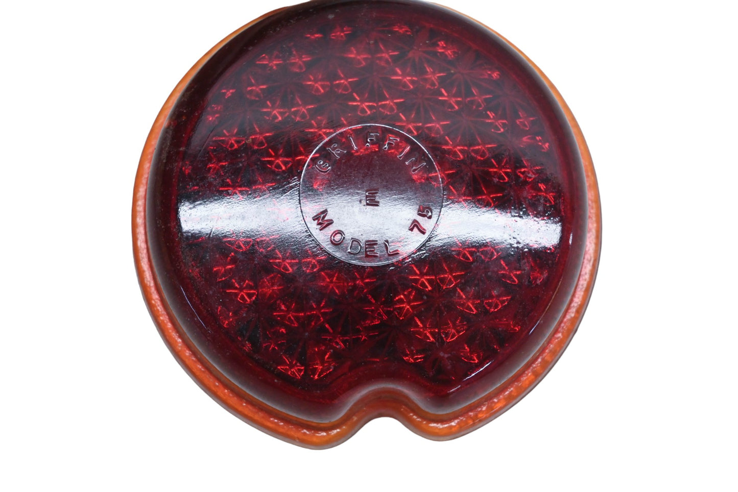 Griffin 275, 1895173 Red Glass 2-5/8" Taillight Lens NOS