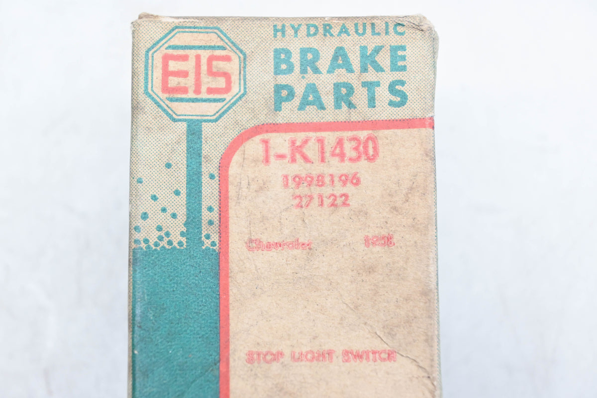 EIS K1430, 1998196, 27122 Stop Light Switch NOS