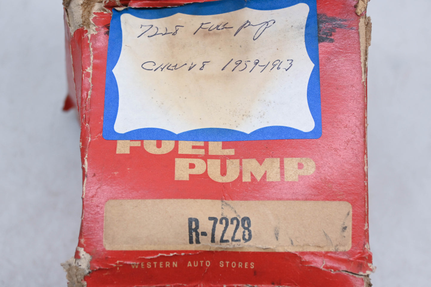 Wizard R-7228, 4701 Fuel Pump Assembly NOS