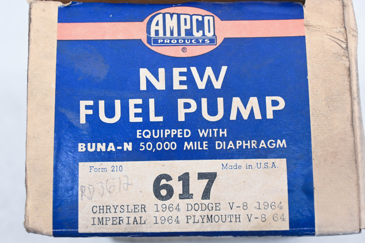 Ampco 617 Fuel Pump Kit NOS