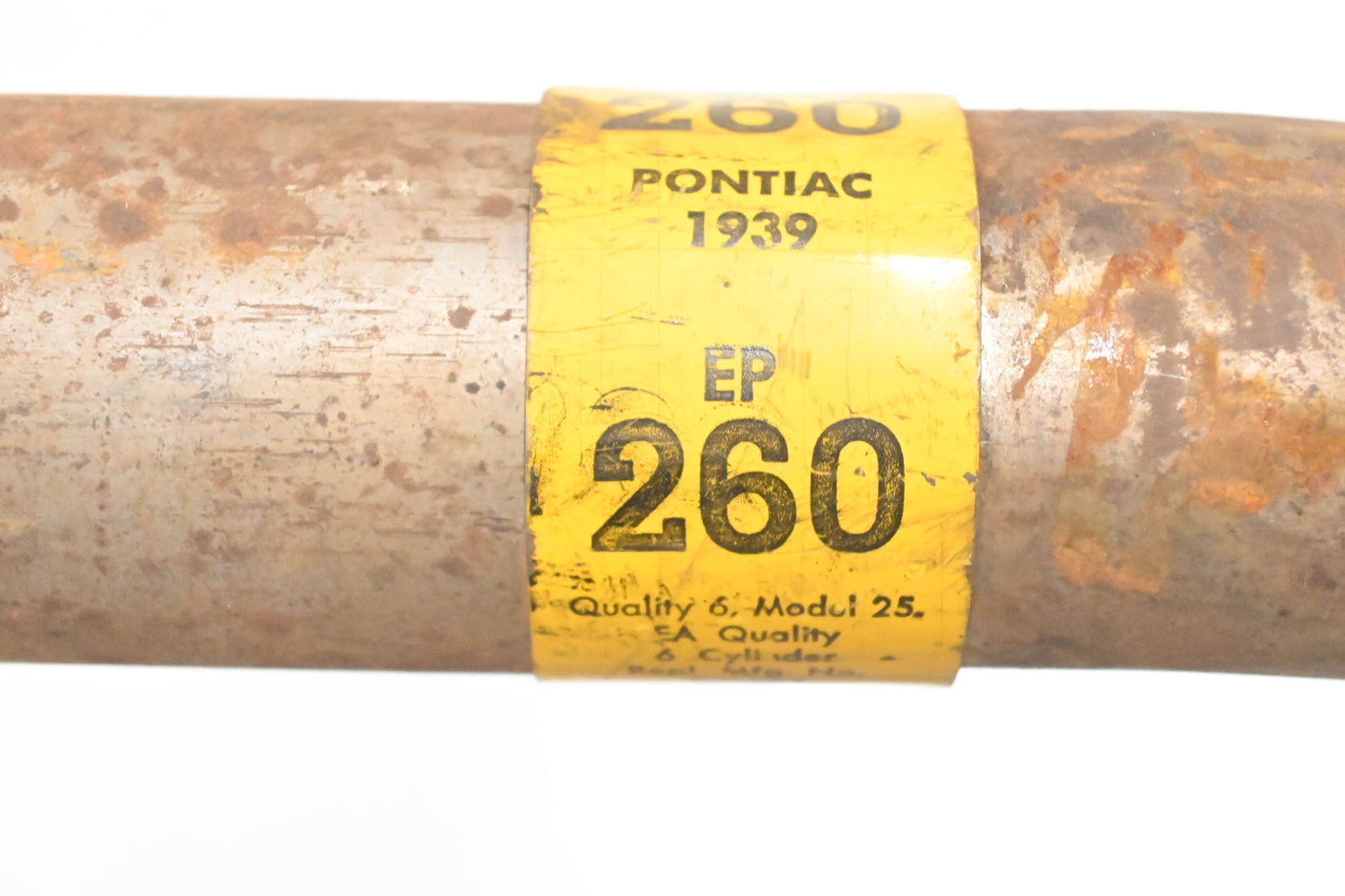 Aftermarket 260 1939 Pontiac Exhaust Pipe NOS