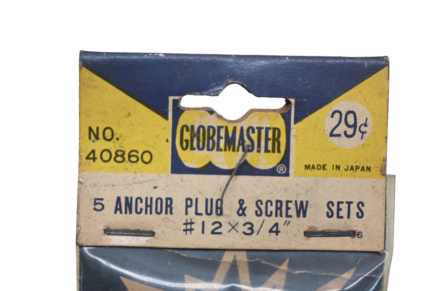 Globemaster 40860 12 x /3/4" Anchor Plug & Screws Qty 5 NOS
