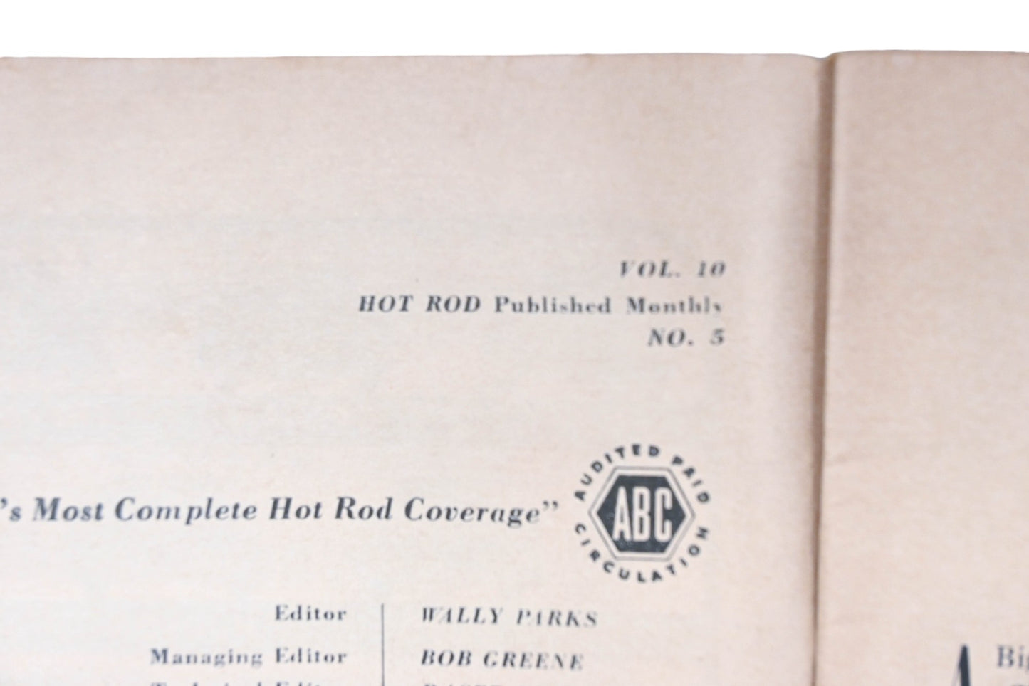 Hot Rod WC034-40 May 1957 Magazine