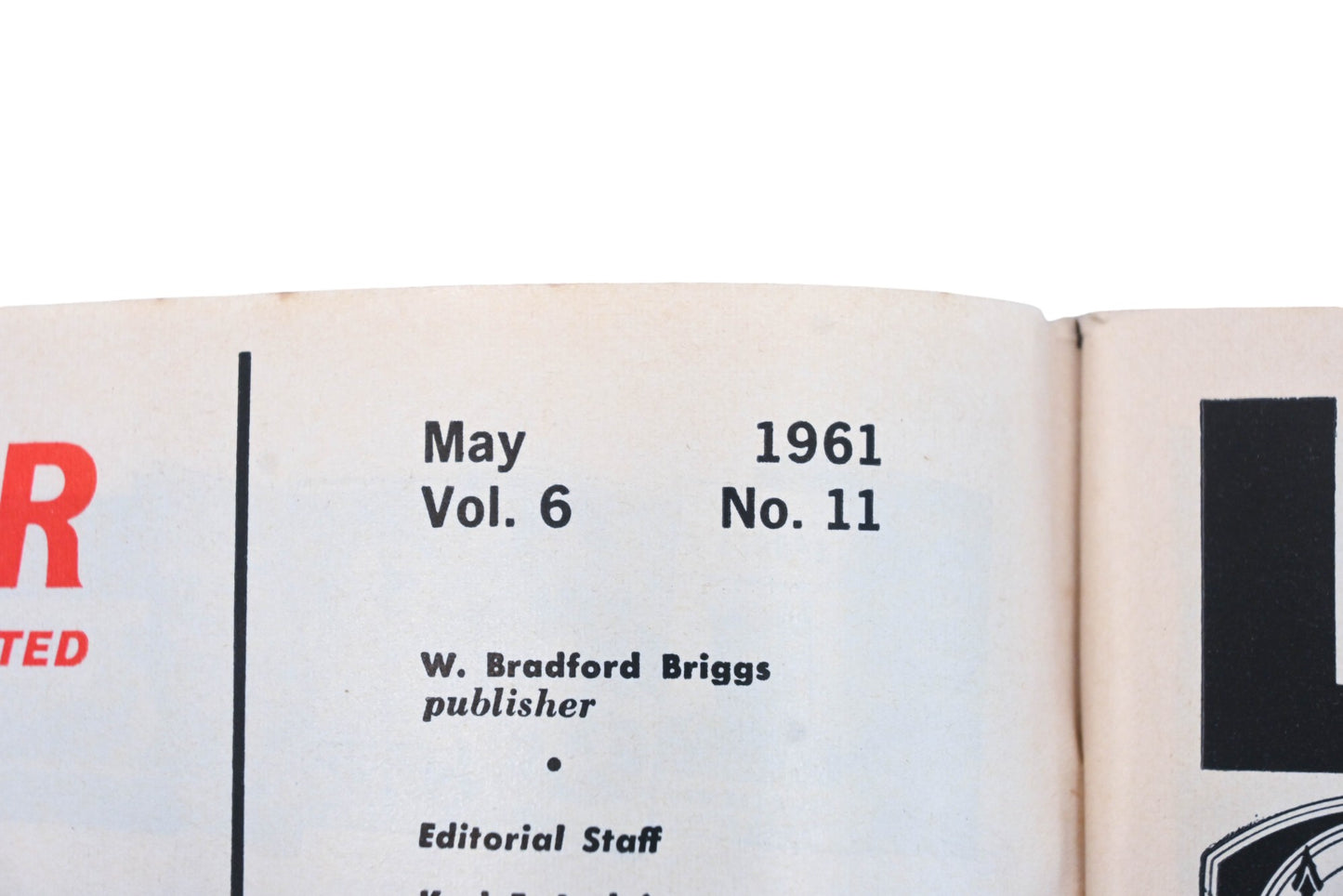 Car And Driver WC034-60 May 1961 Magazine