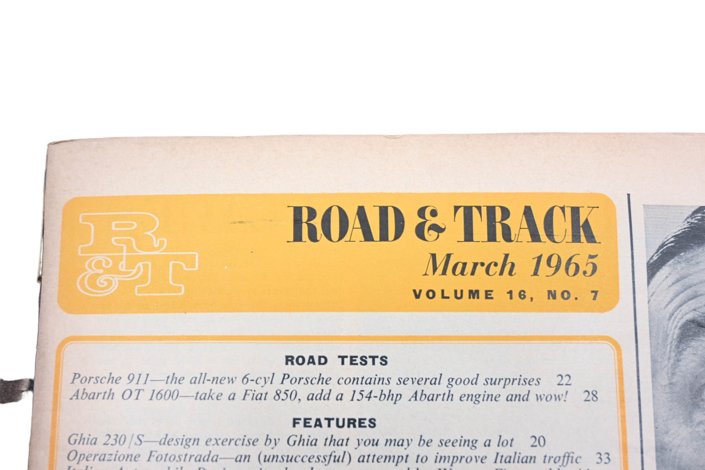 Road & Track WT008-21 March 1965 Magazine